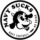 Rubberhose Navy Sucks Sticker - Mandatory Fun