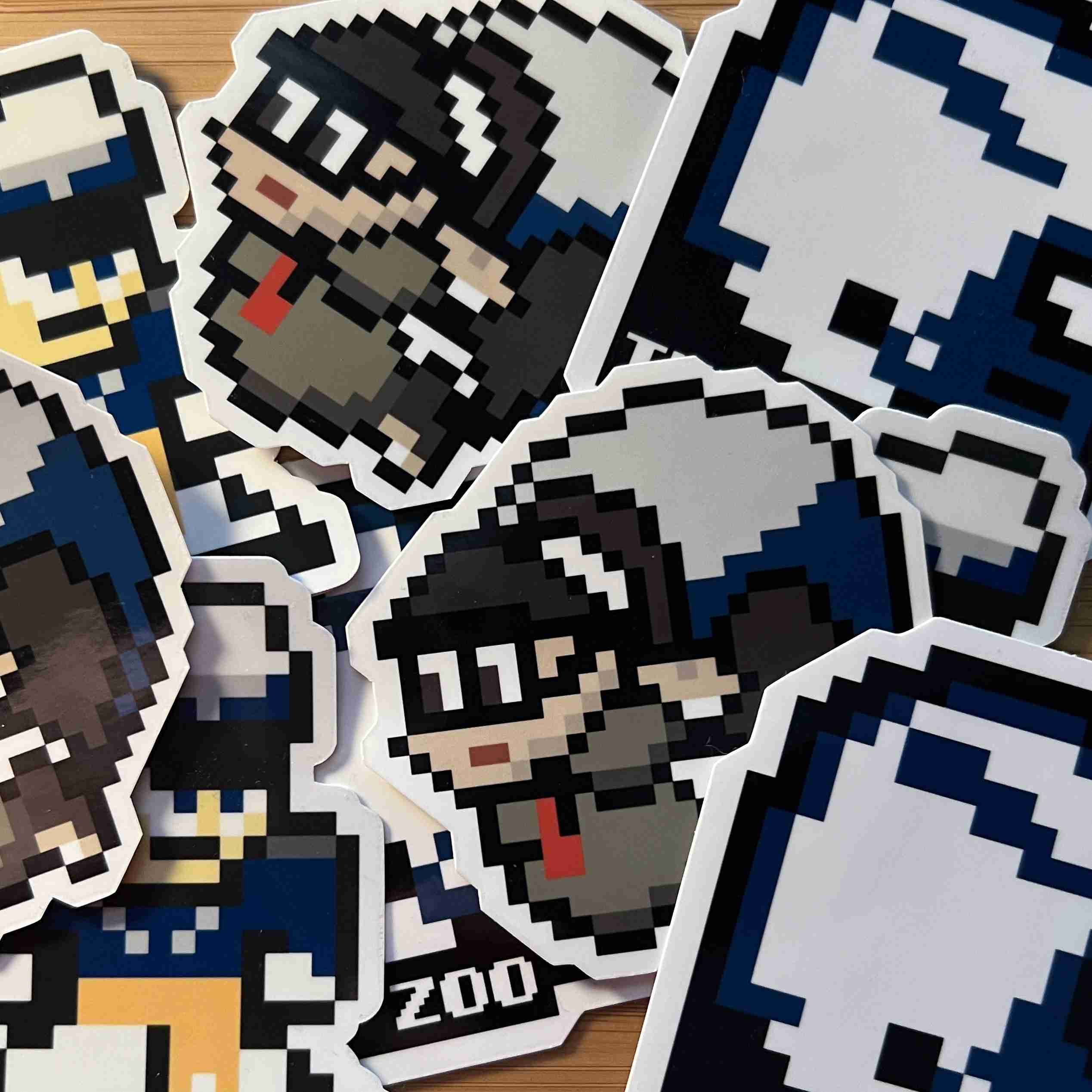 Mandatory Fun - 8-bit Pixel Art Stickers