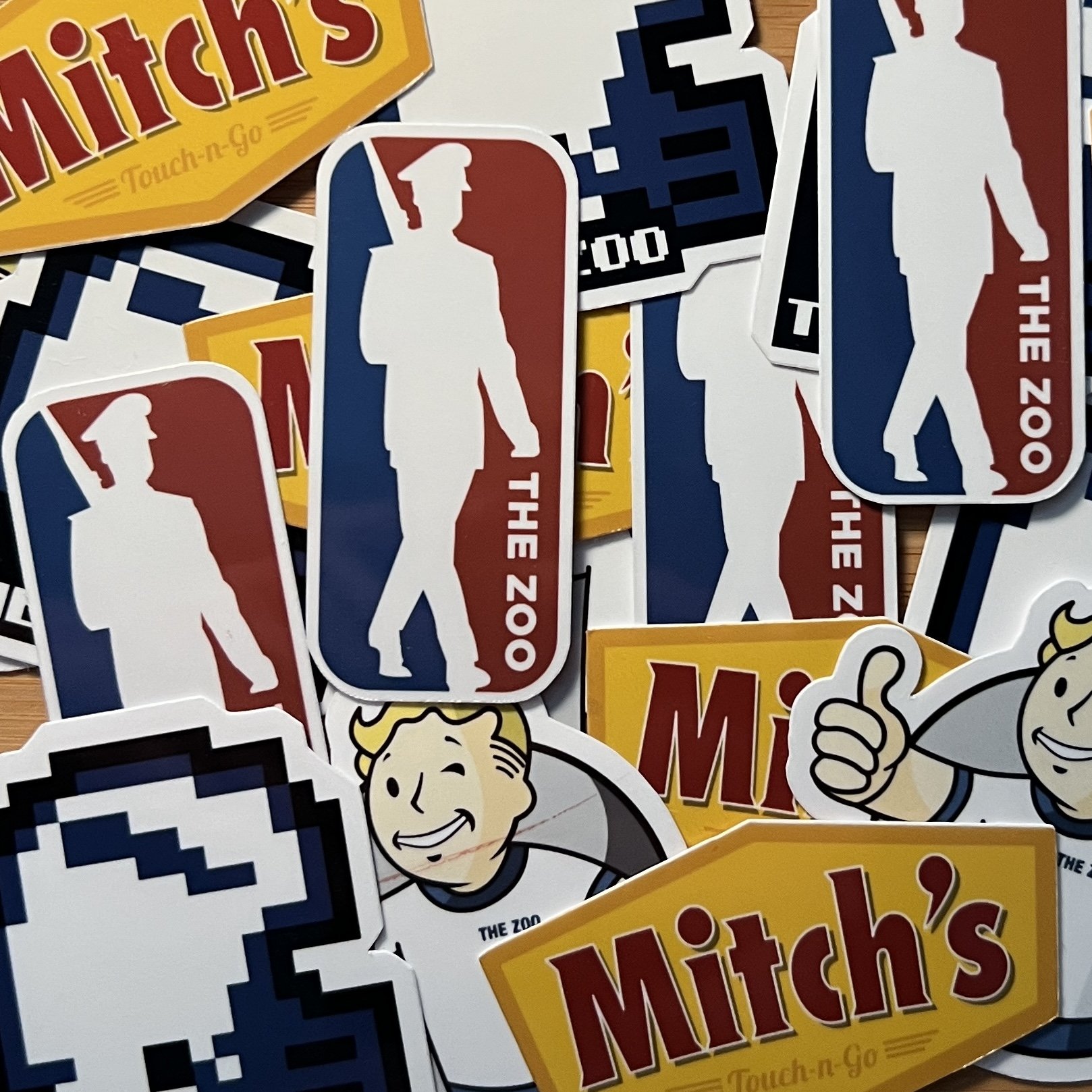 Fun Size Sticker Collage - Mandatory Fun